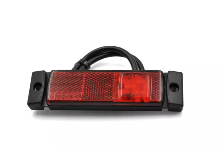 LED Takaäärivalo Punainen 12/24V 130x33x16 - Äärivalot - PSL205 - 1