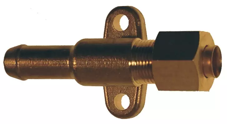 Letkuistukka 8mm/10mm kiinnityskorvat 8mm putki/10mm letku - Kaasujärjestelmän tarvikkeet - 0500105 - 1