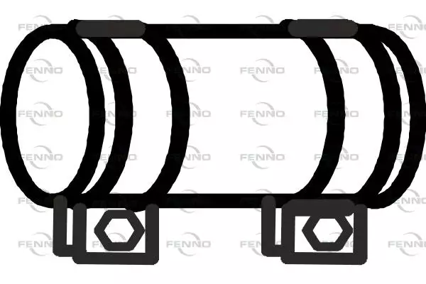 Liitosholkki ID65x125 mm - Liitosholkit ja kiristimet - FEN-P8765 - 1
