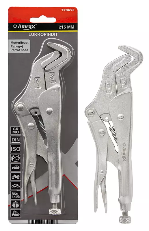 Lukkopihdit 215mm Mutterileuat - Lukkopihdit - TX28275 - 1