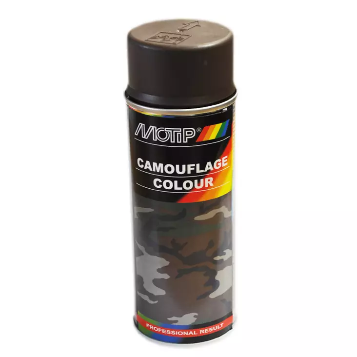 Maali Camo Ruskea RAL 8027 400 ml Motip - Erikoismaalit - 104-04205 - 1