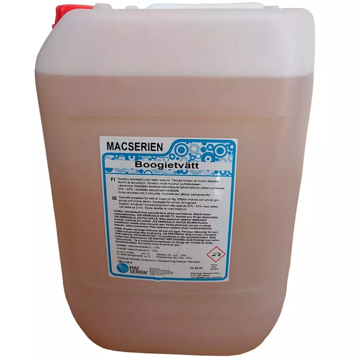 MAC BOOGIETVÄTT ALKAALINEN VANNEPESU 25 L - Rengas- ja vannepesu - MACBOOGIE-25 - 1