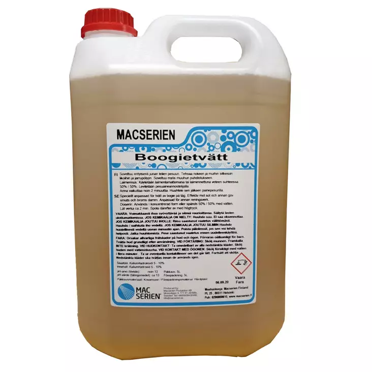 MAC BOOGIETVÄTT VANNEPESU ALKALI 5L - Rengas- ja vannepesu - MACBOOGIE-5 - 1