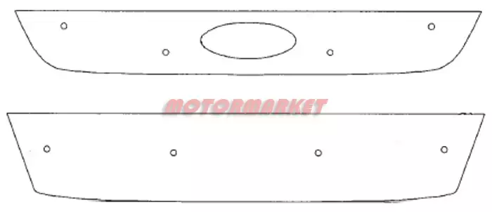 Maskisuoja Ford S-Max 2011-2014 - Ford maskisuojat - TS125 - 1