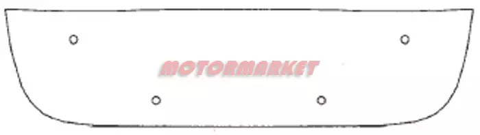 Maskisuoja Renault Laguna 2011-2014 - Renault maskisuojat - TS135 - 1