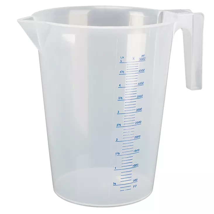 Mittakannu Asteikolla 5L Pressol - Suppilot ja kannut - 556-7065 - 1