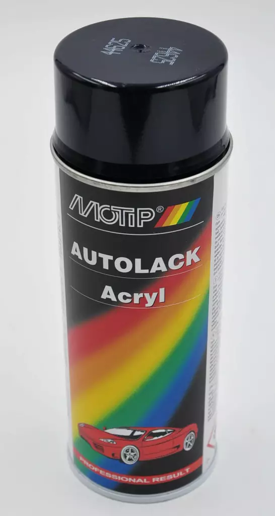 Motip automaali 400 ml 44625 RAL5004 - Automaali spray värikoodilla - 104-44625 - 1