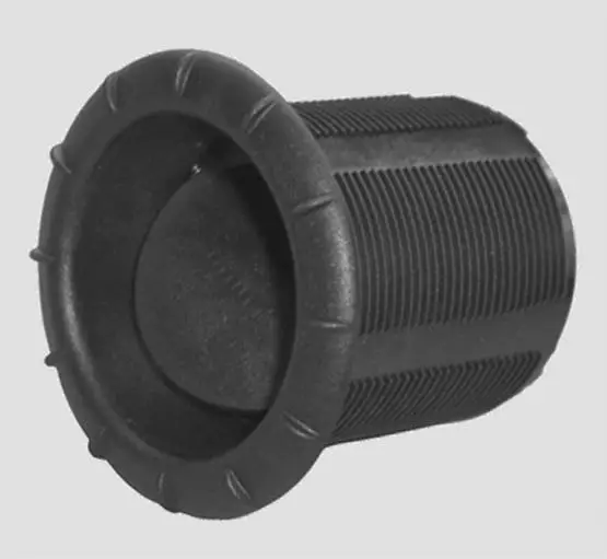 Päätesuutin 65/72 mm EN-L musta Truma - Ilmakeskuslämmityksen asennustarvikkeet - 40171-25 - 1