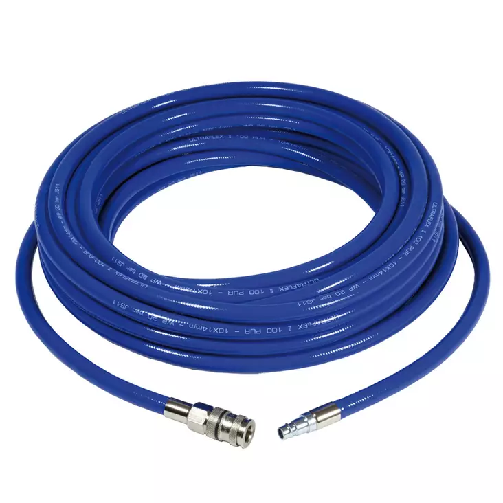 Paineilmaletku liittimillä 15 m - Paineilmaletkut ja -kelat - 283-O2-1705205 - 1