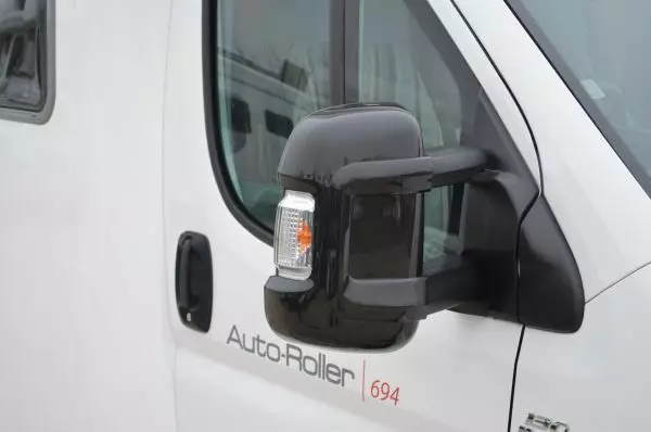 Peilin suojuspari musta, Ducato 2007-> Peugeot Boxer,Citroen Relay, lyhytvartis - Lisäpeilit vetoautoon - 4725 - 1