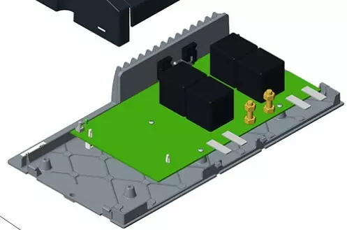 Piirilevy Go2 08/2017-02/2021 RH 2 Truma - Vaunusiirtimet - 60031-00145 - 1