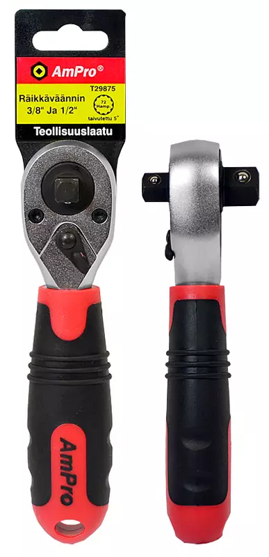 Räikkäväännin 3/8" Ja 1/2" - Räikät ja vääntimet - T29875 - 1