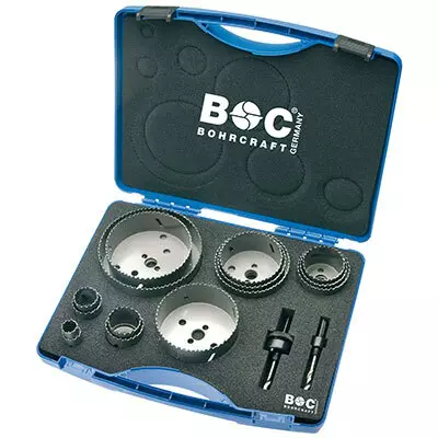 Reikäsahasarja 17-osaa Yleis HSS BI-metalli - Reikäsahat - 239-19001330015 - 1