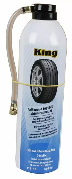 Renkaanpaikkausaine Spray 500 ml - Renkaan paikkaus - 118-H5 - 1