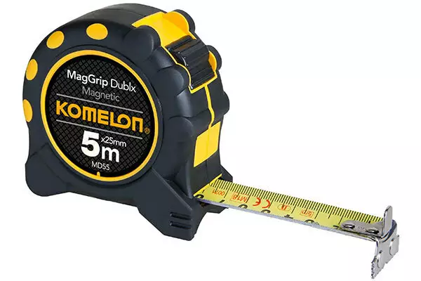 Rullamitta Komelon 5mx25mm MAGGRIP DUBLX - Mitat - 257-MD55 - 1