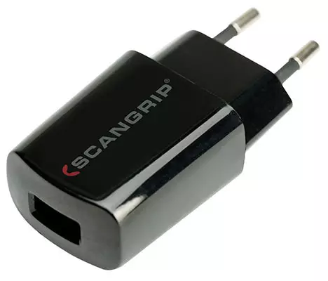 Scangrip USB-laturi 230V Ilman Latauskaapelia - Taskulamput - 297-60-35305 - 1