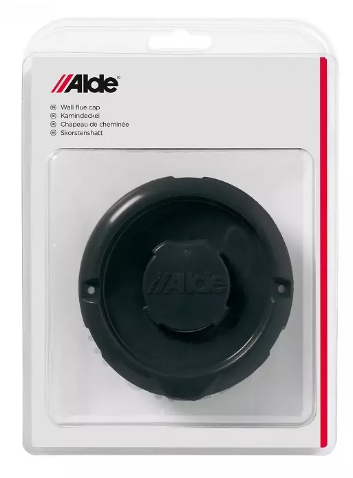 Seinäläpiviennin ulko-osa musta, 3000/3010/3020/3030 - Alde 3000, 3010, 3020 varaosat - 3010395 - 1