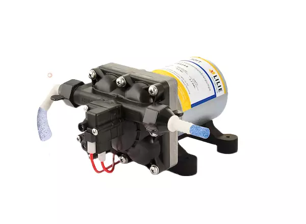 SoftSerie® painevesipumppu Shurflo 12V, 7,5 l/min 1,4 bar - Pumput ja tarvikkeet - 0600705 - 1