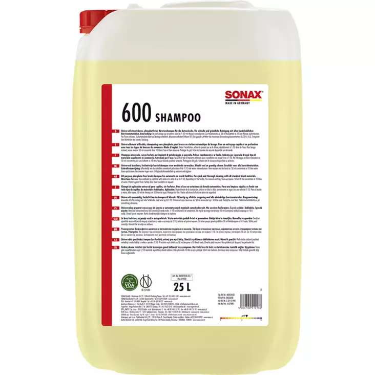 SONAX Carwash Shampoo 25 L - Autoshampoot - SO600705 - 1