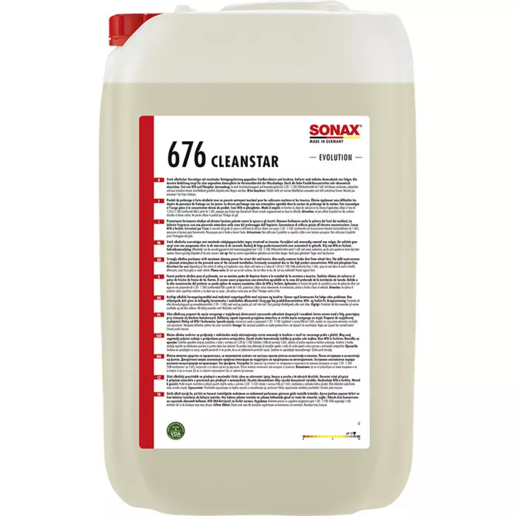 SONAX CleanStar Esipesuaine 25 L - Autoshampoot - SO676705 - 1