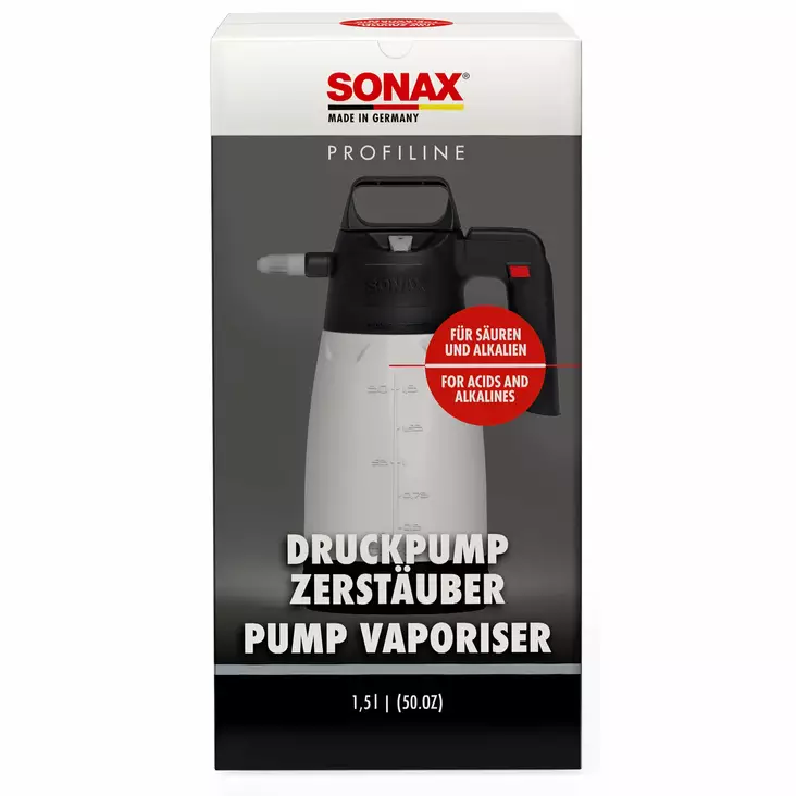 SONAX Paineruiskupullo hapot ja alkalit - Auton Pesuvälineet - SO496005 - 1
