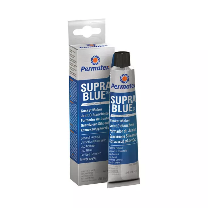 SUPRA BLUE Tiivistesilikoni 80 ml - Moottorisilikonit- ja tiivisteet - 26-35115 - 1