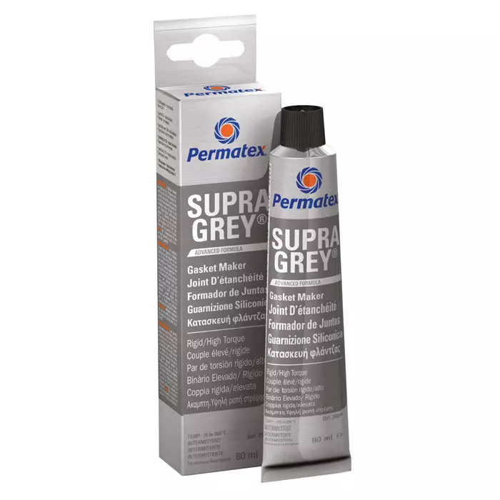 SUPRA GREY Tiivistesilikoni 80 ml - Moottorisilikonit- ja tiivisteet - 26-35135 - 1