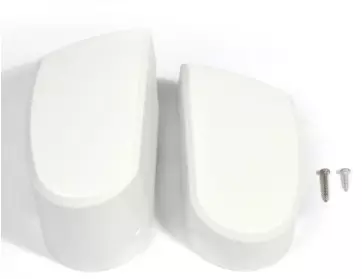 Thule päätypari 5200 valkoinen - Thule Omnistor markiisien varaosat - 1500603065 - 1