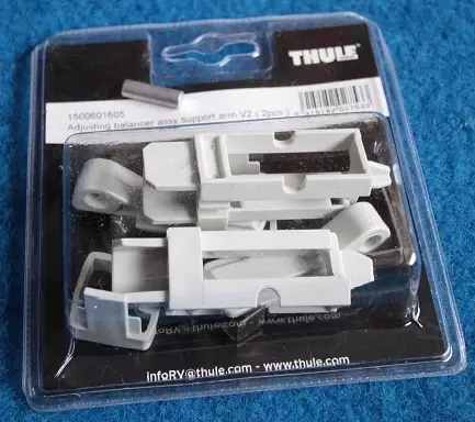 Thule tukijalan säätömekanismipari 2009- tukijalkoihin - Thule Omnistor markiisien varaosat - 1500601605 - 1