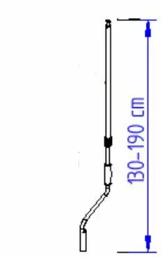 Thule veivi Omnistor 130-190 cm - Thule Omnistor markiisien varaosat - 1500600115 - 1
