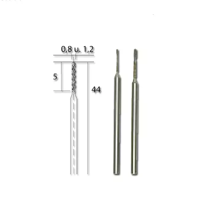 Timanttiporanterä, Ø 0,8 u.1,2 mm - Poranterät - 28255 - 1