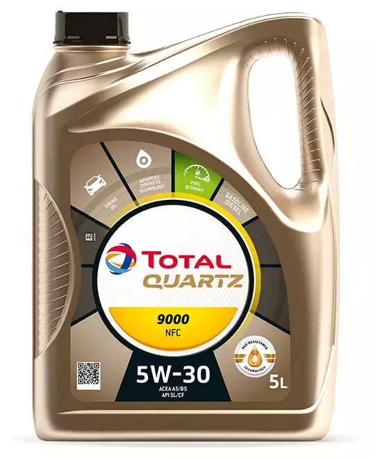 Total Quartz 9000 NFC 5W-30, 5L - Moottoriöljyt - T213835 - 1