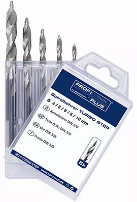 Turbo step 5-osaa - Poranterät - 239-12021330005 - 1