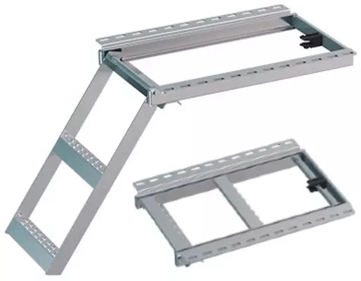 Vetotikas 2-askelmaa 570 mm kuumagalvanoitua terästä - Tikkaat ja pukit - 792-TK8655 - 1