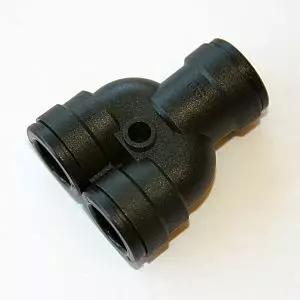 Y-liitin 12mm kovalle putkelle Y-liitin 12mm - Muut vesijärjestelmän osat - 0700615 - 1
