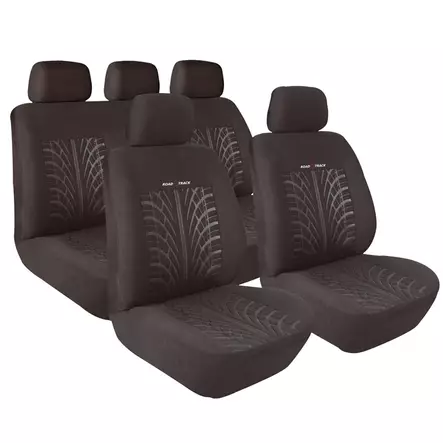 Istuinsuojasarja Road & track musta - Istuinpäälliset - 925-54836 - 1