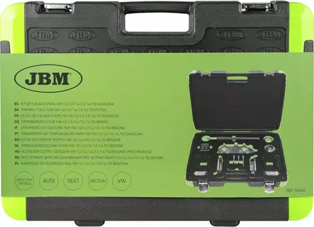 JBM ajoitustyökalusarja vw 1.0-1.6l tsi vag - VW ajoitus- ja lukitustyökalut - 50-54746 - 2