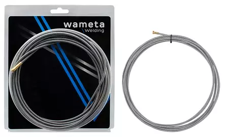 Langanohjain teräs 1.2-1.6 mm 5 m 1 kpl Wameta - MIG/MAG-polttimet ja kulutusosat - WA66286 - 1