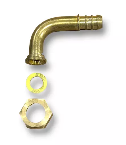 Letkuliitin kulma, 10 mm 3/8", ulkokäyttöön - Muut vesijärjestelmän osat - 0600326 - 2