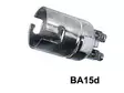 Lampunkanta Ba15D Ruuvil. - Polttimon kannat - 1605-170596 - 1
