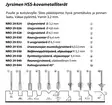 Ohjauspyörällä varustettu neljännespyöristysterä R 3,2 mm - Micromot poraus- ja jyrsintäterät - 29036 - 3