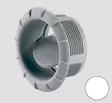 Päätesuutin 65/72 mm EN valkoinen Truma - Ilmakeskuslämmityksen asennustarvikkeet - 40171-06 - 1