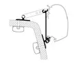 Thule kiinnityssarja Universal - Kattokiinnikkeet markiisiin - 302926 - 1