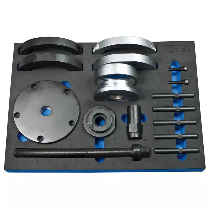 66mm Pyöränlaakerin ulosveto / asennussarja - Napa- ja laakerityökalut - 291-BS016 - 1