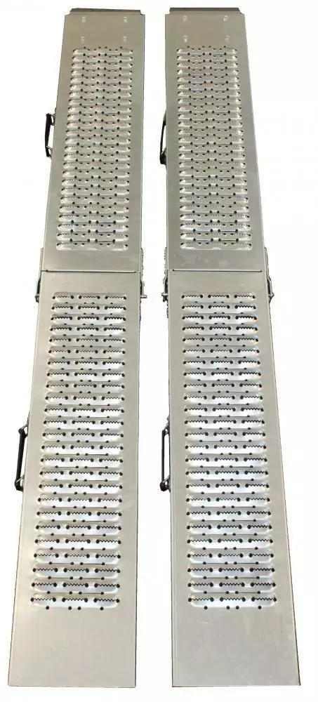 Ajoramppi 2kpl teräs, 200kg taitettava - Ajorampit - 1596 - 1