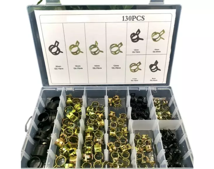 Arctic Auto letkukiristinlajitelma 130 kpl - Pientarvikevalikoimat - 103162286 - 1