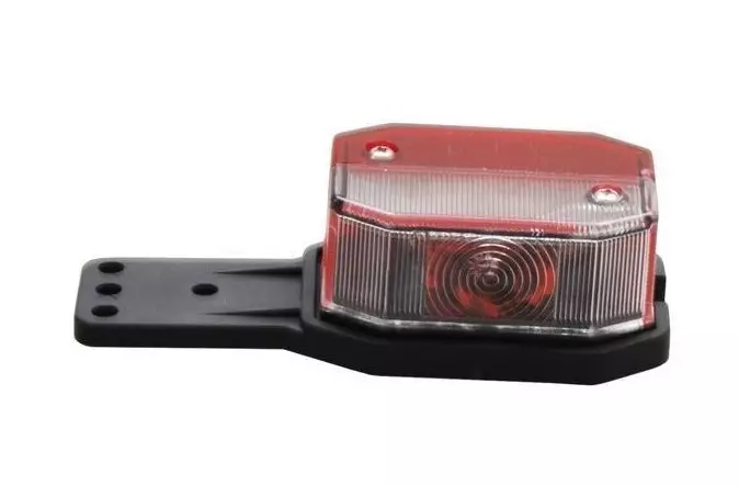 Aspöck Flexipoint kumijalalla pun/valk Etuvalo flexipoint - Peräkärryn takavalot - 0900756 - 1