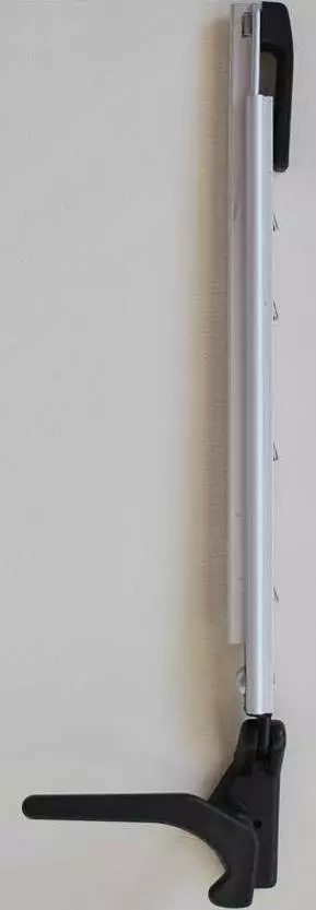 Aukipidin, salpa, 230mm oikea, liukukiin 09.05.163.00.00.00.000, Polyplastic - Ikkunat ja osat - 2412918516 - 1