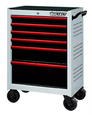 Boxo USA Työkaluvaunu Työkaluilla 141-osaa 672x475x977 mm - Työkaluvaunut ilman työkaluja - 285-U2661-6 - 1