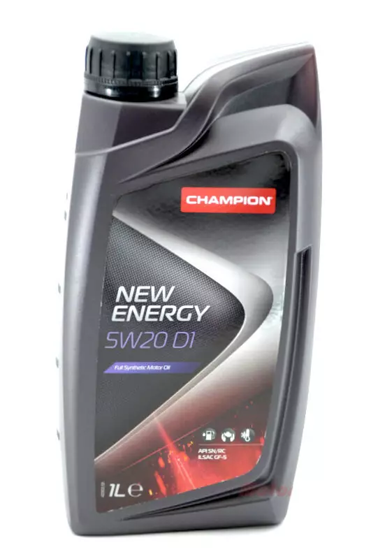 Champion New Energy 5W20 D1 1L - Moottoriöljyt - 8233906 - 1